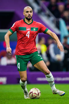 Sofyan Amrabat of Morocco