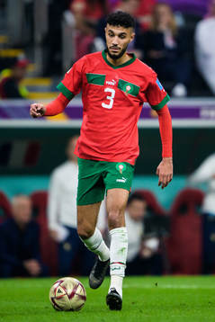 Noussair Mazraoui of Morocco