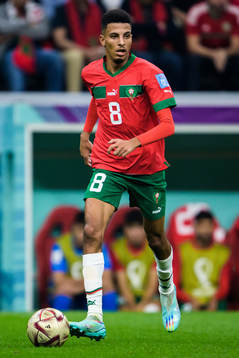 Azzedine Ounahi of Morocco