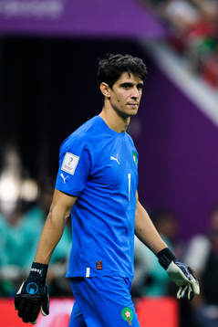 Goalkeeper Yassine Bounou of Morocco