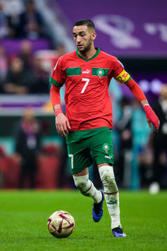 Hakim Ziyech of Morocco