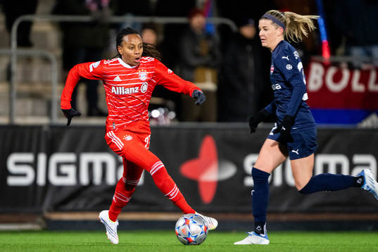 Emelyne Laurent of Bayern and Olivia Schough of Rosengård