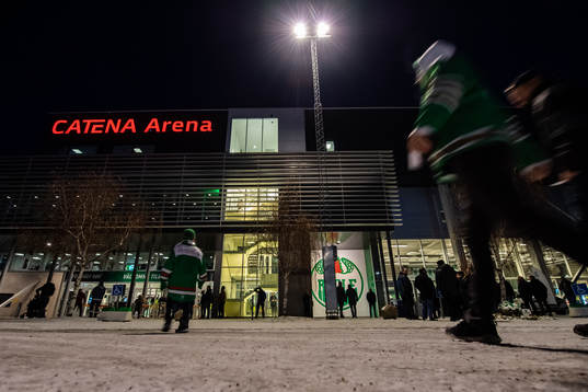 Exteriör av Catena Arena