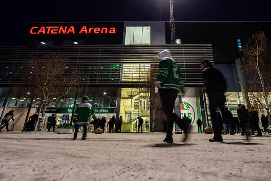 Exteriör av Catena Arena