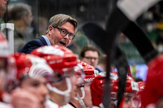 Timrås tränare Anders Karlsson reagerar
