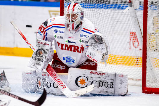 Timrås målvakt Jacob Johansson