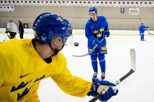 Jonathan Lekkerimäki of Sweden at a Practice session