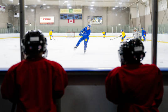 Liam Öhgren of Sweden at a Practice session