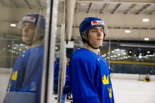 Liam Öhgren of Sweden at a Practice session