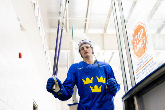 Calle Odelius of Sweden at a Practice session