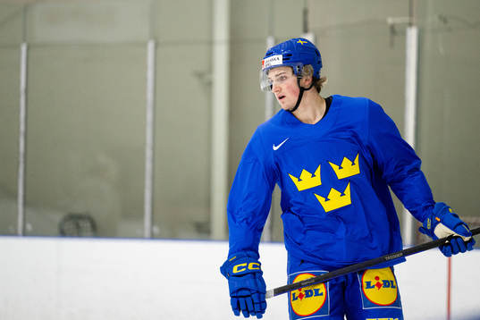 Calle Odelius of Sweden at a Practice session