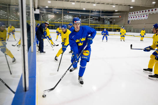 Jonathan Lekkerimäki of Sweden at a Practice session
