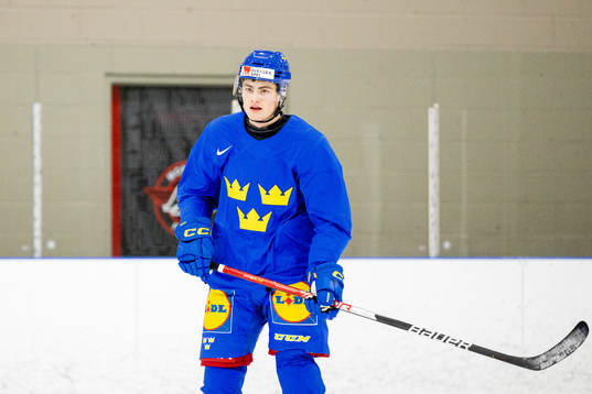 Hugo Jonasson of Sweden at a Practice session