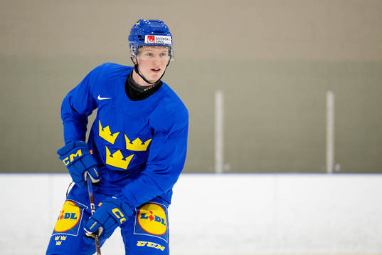Filip Bystedt of Sweden at a Practice session