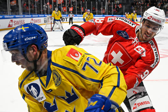 Tim Heed of Sweden and Marco Miranda of Switzerland