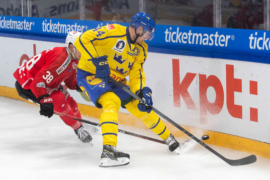Victor Ejdsell of Sweden and Lukas Frick of Switzerland