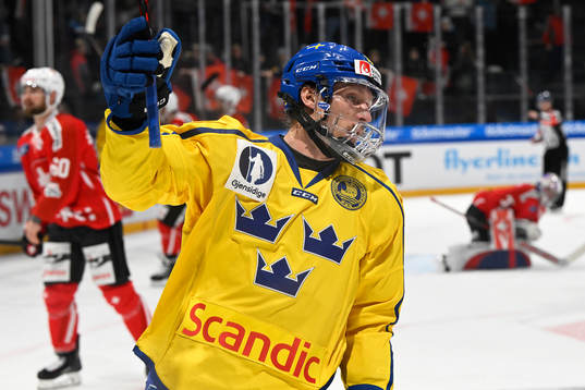 Bläddra bland fler bilder av Ice Hockey, Swiss Ice Hockey Games, Sweden - Switzerland