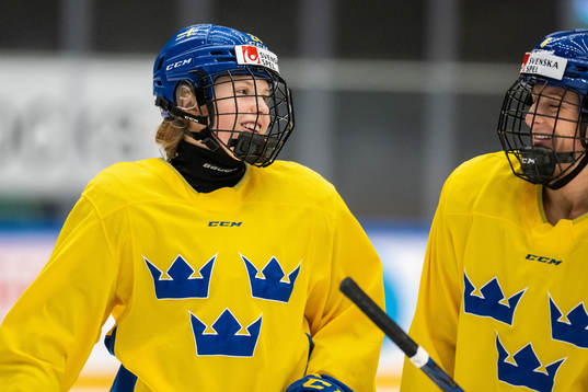 Felizia Wikner-Zienkiewicz of Sweden at a training session
