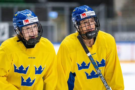 Felizia Wikner-Zienkiewicz and Josefine Holmgren of Sweden