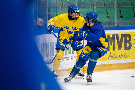 Felizia Wikner-Zienkiewicz of Sweden at a training session