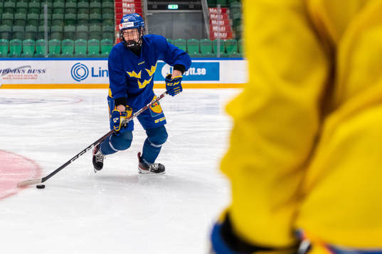 Solveig Gisler  of Sweden at a training session
