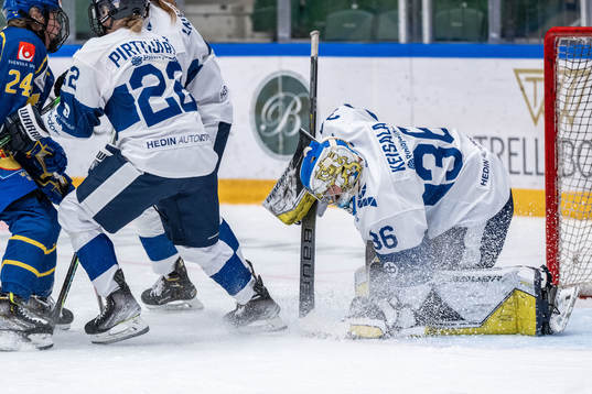 Goaltender Anni Keisala of Finland
