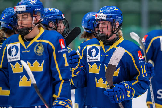 Thea Johansson of Sweden looks dejected
