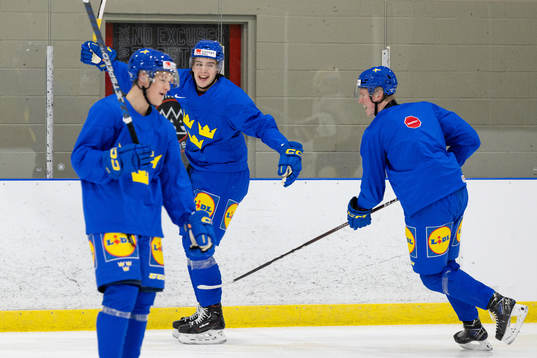 Leo Carlsson of Sweden at a practice session