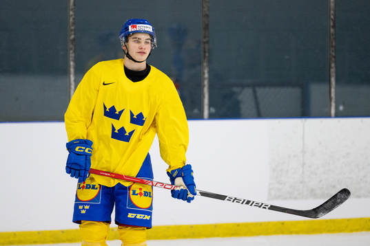 Jakob Norén of Sweden at a practice session