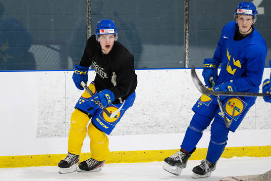Victor Stjernborg of Sweden at a practice session
