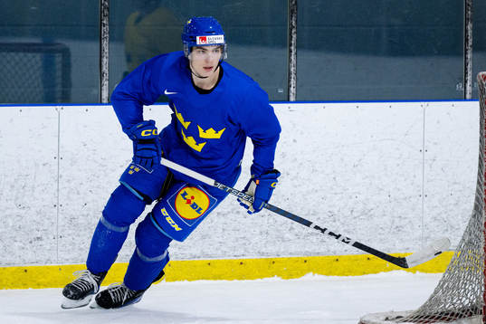 Liam Öhgren of Sweden at a practice session