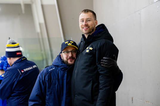 Robin Juhlin, Doctor, and Axel Söderlund, Physiotherapist