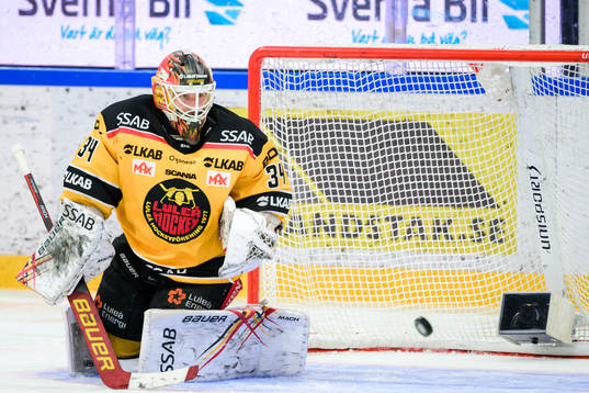 Luleås målvakt Joel Lassinantti