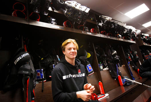 Porträtt på Örebros Simon Forsmark