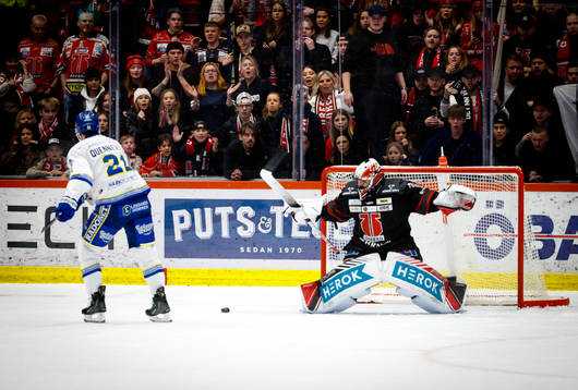 Leksands John Quenneville missar straff på Örebros