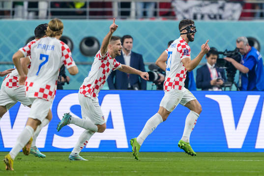 Josko Gvardiol of Croatia celebrates