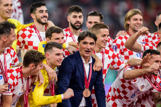head coach Zlatko Dalic of Croatia