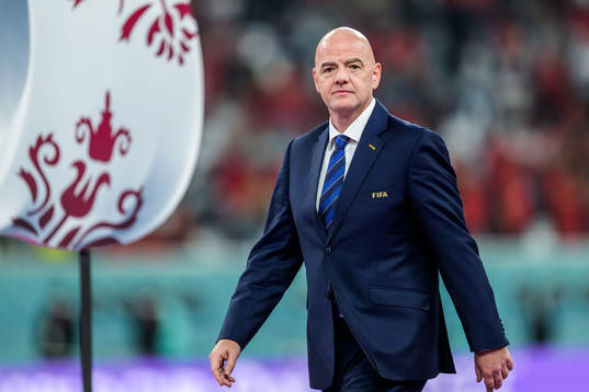 Gianni Infantino, president of FIFA
