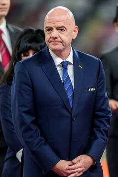 Gianni Infantino, president of FIFA