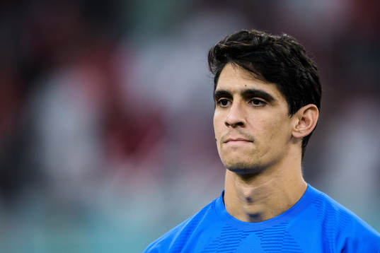 Goalkeeper Yassine Bounou of Morocco