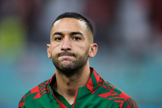 Hakim Ziyech of Morocco