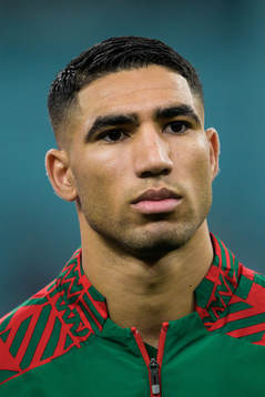 Achraf Hakimi of Morocco