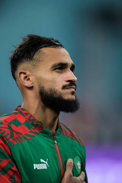 Sofiane Boufal of Morocco
