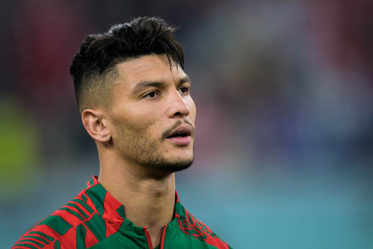 Achraf Dari of Morocco