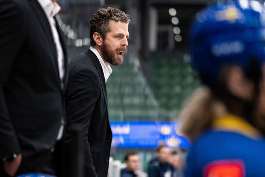 Head coach Ulf Lundberg of Sweden