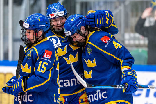 Lisa Johansson, Annie Silén and Linnéa Andersson of
