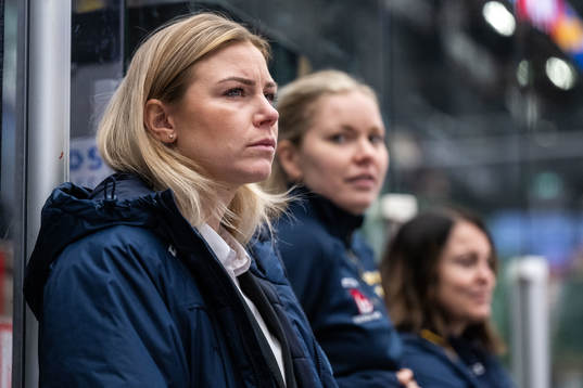 Team manager of Sweden Louise Dahl