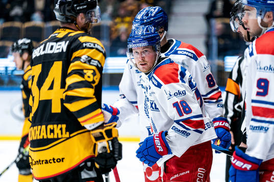 Skellefteås Tom Kühnhackl och Oskarshamns Niclas Burström