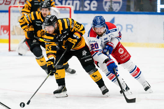 Skellefteås Filip Sandberg och Oskarshamns Hynek Zohorna