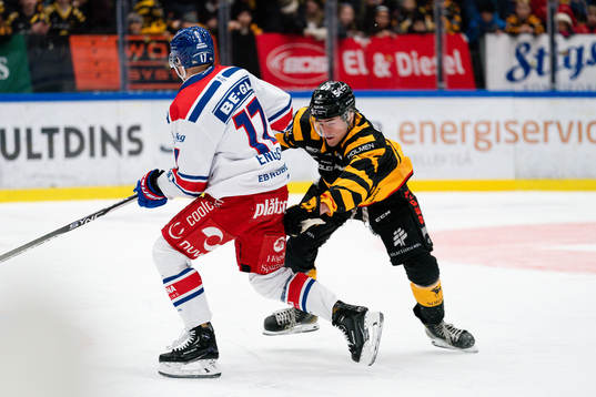 Oskarshamns Jonas Engström och Skellefteås Frans Haara